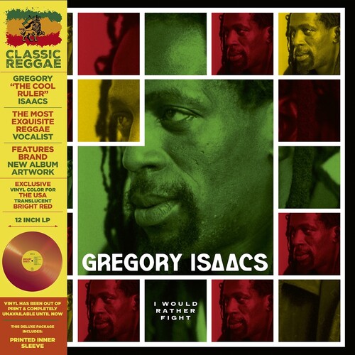 Gregory Isaacs- I Would Rather Fight - Red Vinyl { VINYL LP }