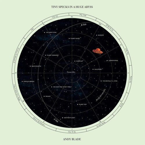 Andy Blade- Tiny Specks In A Huge Abyss { VINYL LP }