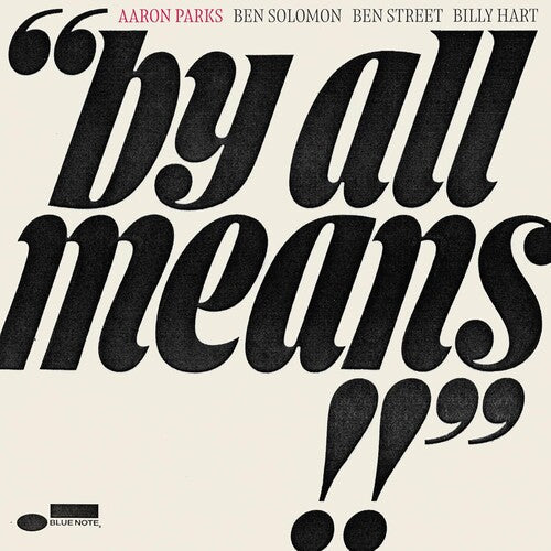 Aaron Parks- By All Means { VINYL LP }