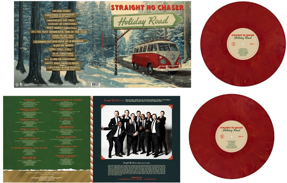 Straight No Chaser- Holiday Road [Red LP] { VINYL LP }
