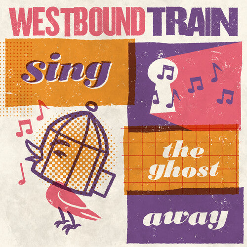 Westbound Train- Sing The Ghost Away - Red/Orange { VINYL LP }