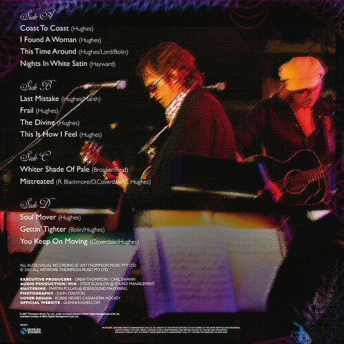 Glenn Hughes- Live In Australia - Limited Splatter Green Vinyl { VINYL LP }