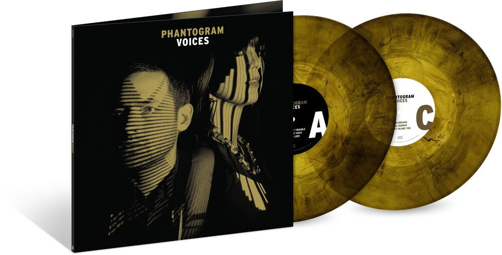 Phantogram- Voices [Gold Galaxy 2 LP] { VINYL LP }