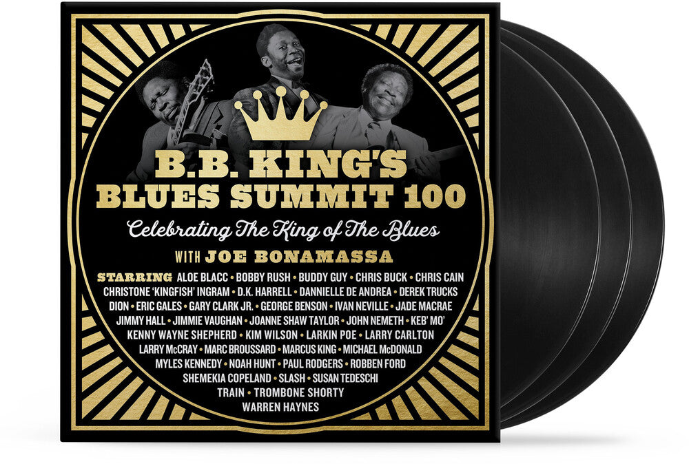 Joe Bonamassa- B.B. King's Blues Summit 100 [180g 3xLP Black Vinyl in Gatefold Jacket with 20-page booklet and download card] { VINYL LP }