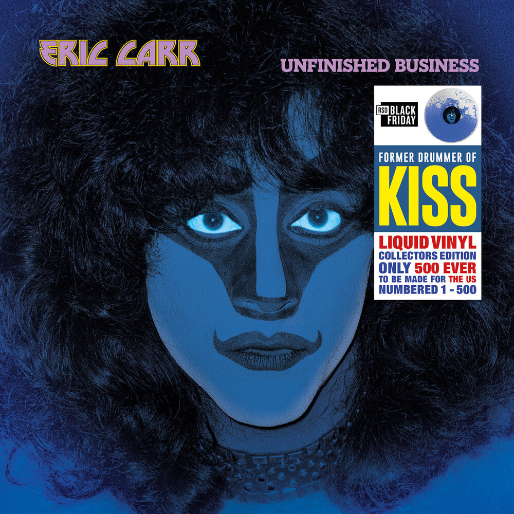 Eric Carr from KISS- Unfinished Business: The Liquid Vinyl Numbered Edition [RSD Black Friday 2025] { VINYL LP }