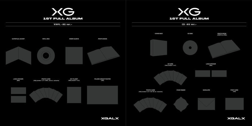 XG- Tbd Title/1st Full Album (W/Book) (Gate) (Post) { VINYL LP }