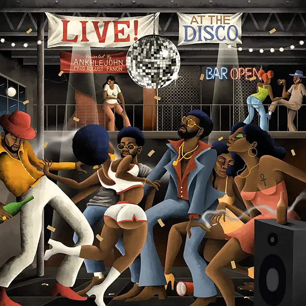 Ankhlejohn / August Fanon- Live At The Disco [Limited Edition] { VINYL LP }