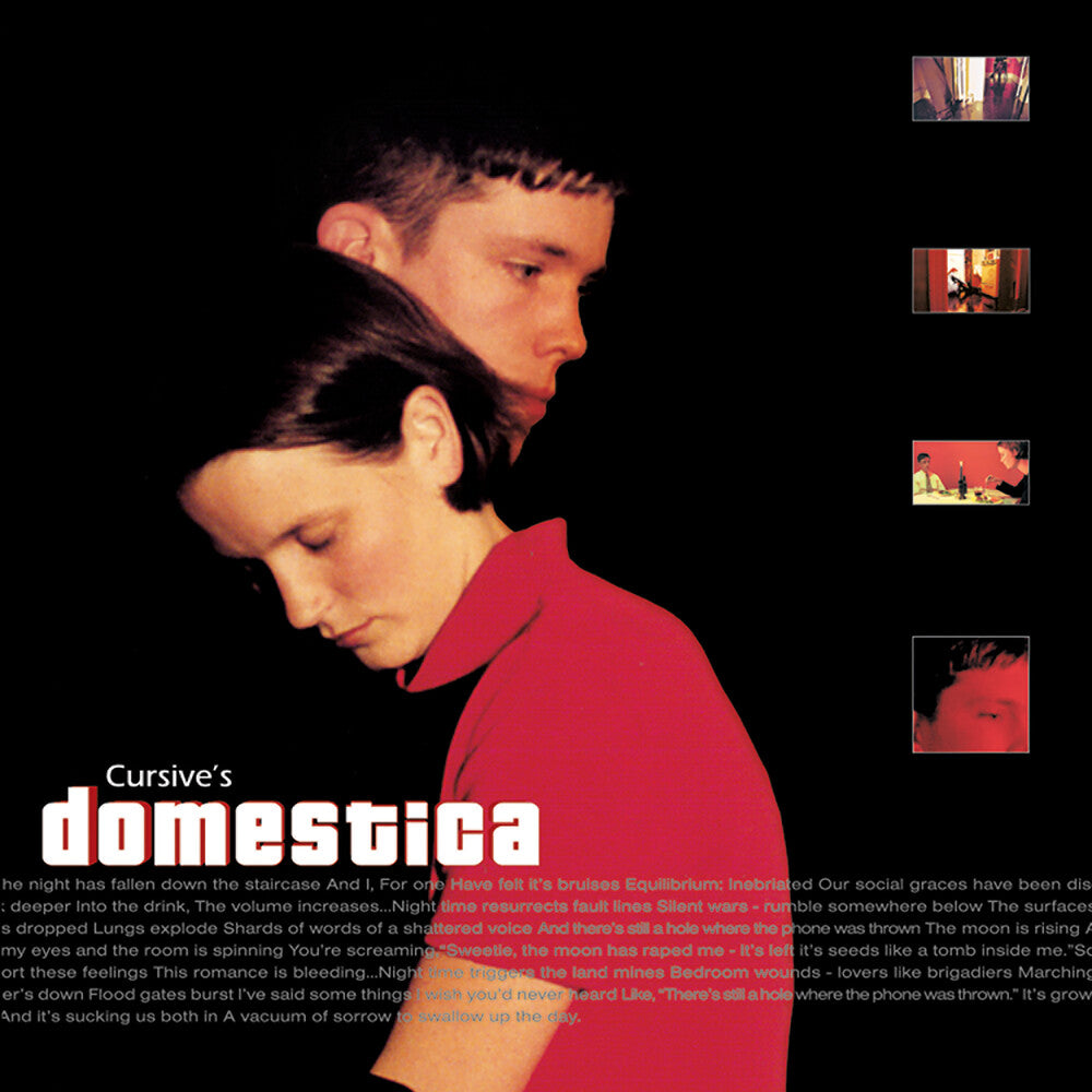 Cursive- Domestica (Red Vinyl) { VINYL LP }