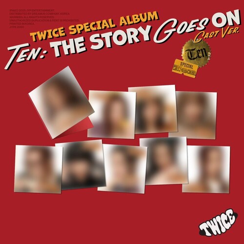 TWICE: TEN: The Story Goes On [Cast Ver.] - CD