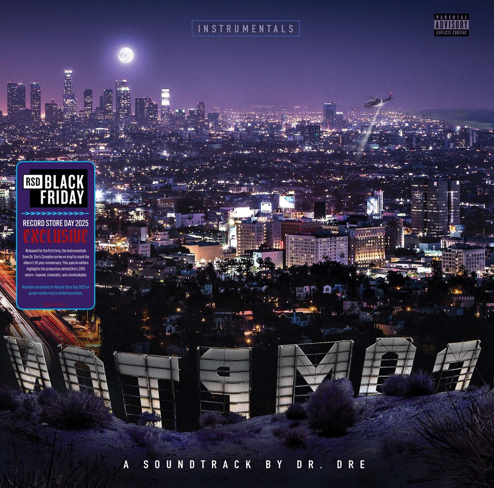Dr. Dre- Compton (A Soundtrack by Dr. Dre) (Instrumental Edition) [RSD Black Friday 2025] { VINYL LP }