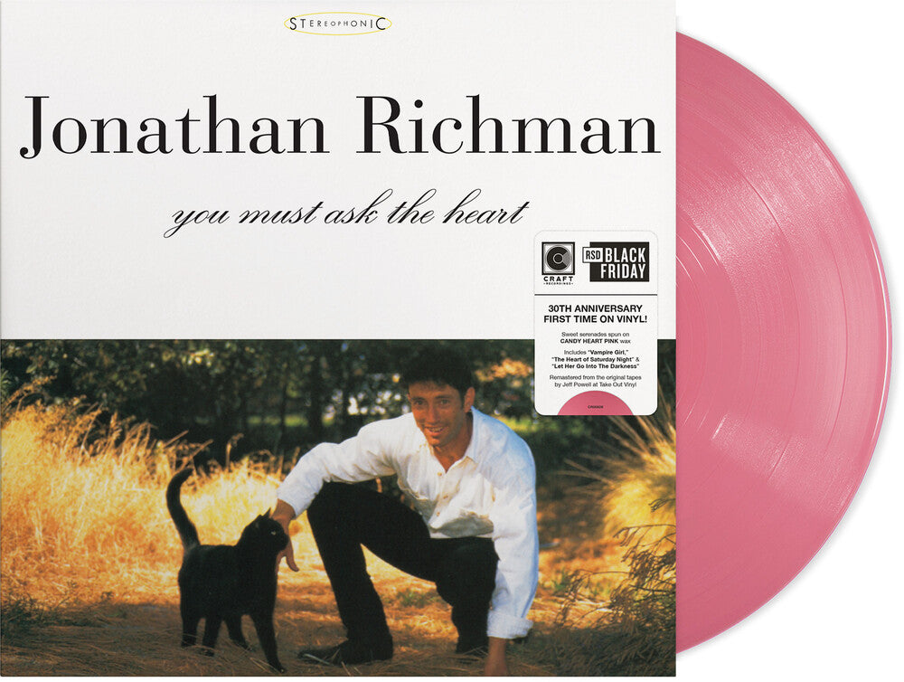 Jonathan Richman (The Modern Lovers)- You Must Ask The Heart [RSD Black Friday 2025] { VINYL LP }