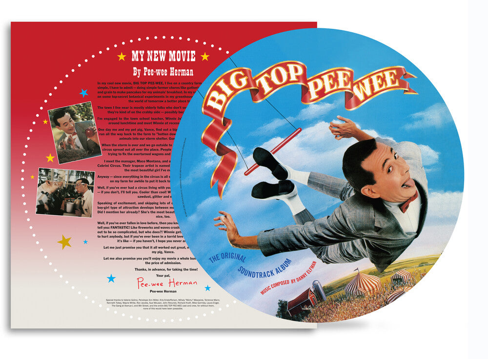Danny Elfman- Big Top Pee-Wee (Original Soundtrack) [RSD Black Friday 2025] { VINYL LP }