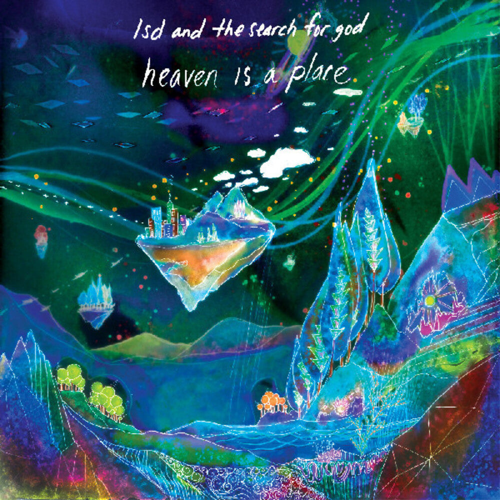 Lsd and the Search for God- Heaven Is A Place (DELUXE EDITION) [Blue Dream Vinyl, 24x24 poster, foil cover] { VINYL LP }