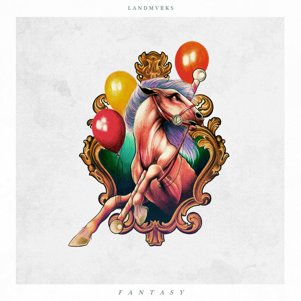 LANDMVRKS- Fantasy [Colored Vinyl] [Limited Edition] (Pnk) (Wht) { VINYL LP }