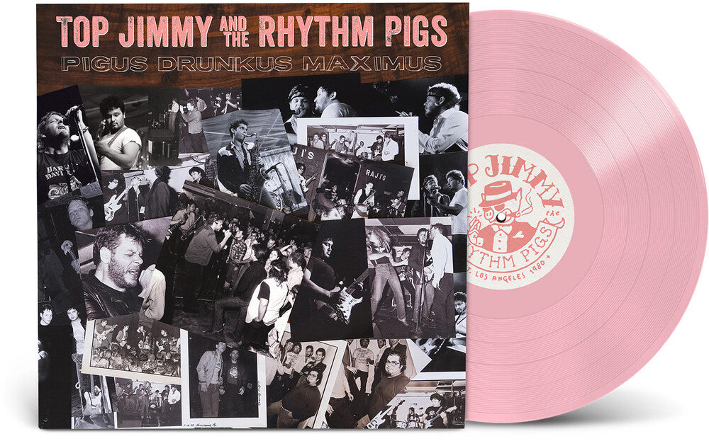 Top Jimmy & the Rhythm Pigs- Pigus Drunkus Maximus - Pink [Colored Vinyl] (Gate) (Pnk) { VINYL LP }