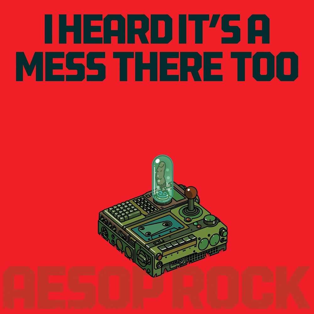 Aesop Rock- Heard It's A Mess There Too [Red Colored Vinyl] { VINYL LP }