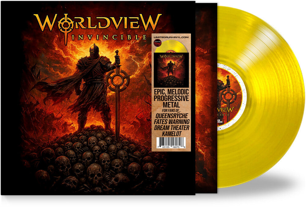 Worldview- Invincible [Yellow Colored Vinyl] { VINYL LP }