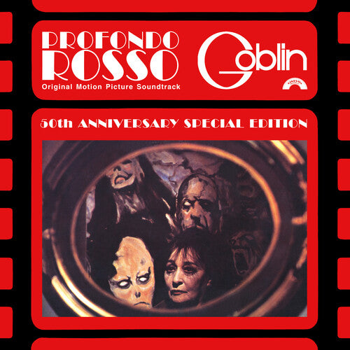 Goblin: Profondo Rosso: 50th Anniversary (Original Soundtrack) - Limited Deluxe Boxset includes Red & Black Colored Vinyl & Book - VINYL