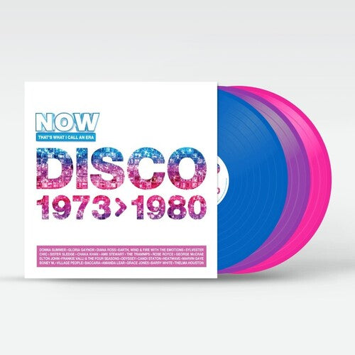 Now That's What I Call an Era-Disco: 1973-1980: Now That's What I Call An Era - Disco: 1973-1980 / Various - Blue, Violet & Pink Colored Vinyl - Record