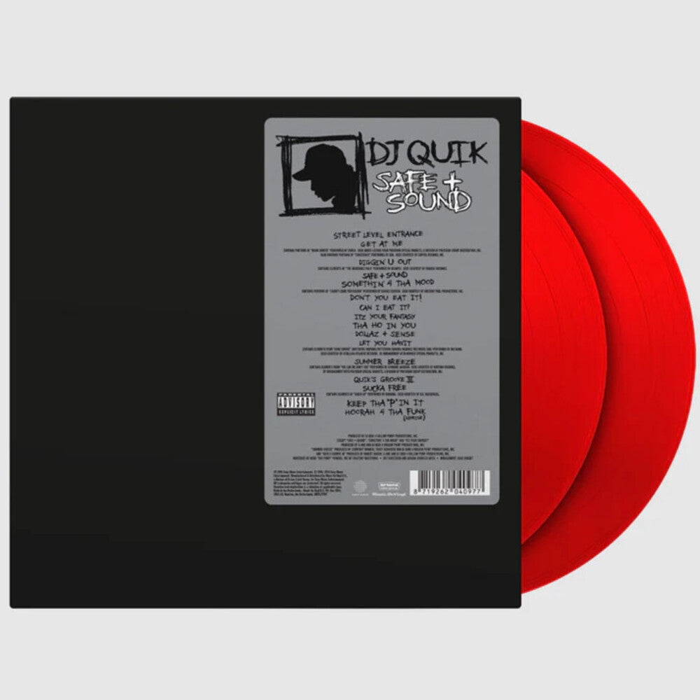 Dj Quik- Safe & Sound [180 Gram Red Vinyl] { VINYL LP }