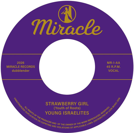 Young Israelites- Strawberry Girl B/W Stay By My Side { VINYL LP }