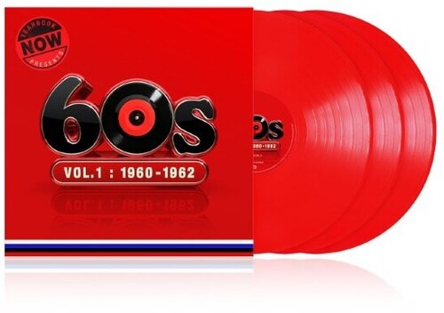 Now Yearbook Presents the 60s Volume 1: 1960-1962: Now Yearbook Presents The 60s - Volume 1: 1960-1962 / Various - Bright Red Colored Vinyl - VINYL