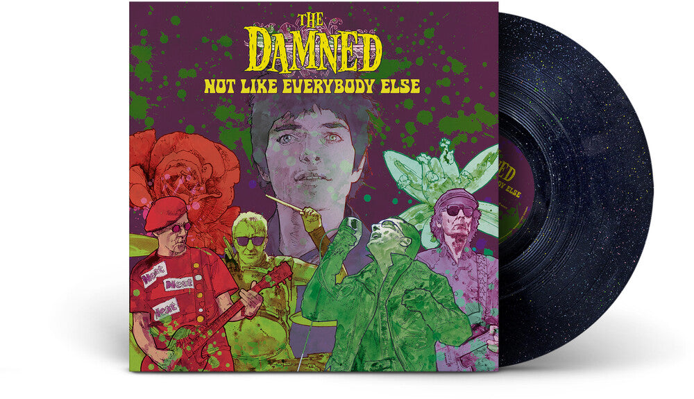 The Damned- Not Like Everybody Else [Rainbow Sparkle LP] { VINYL LP }