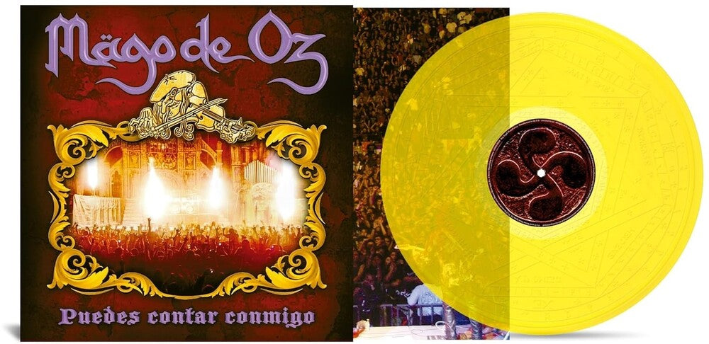 Mago De Oz- Puedes Contar Conmigo - Yellow Vinyl [Colored Vinyl] (Ylw) { VINYL LP }