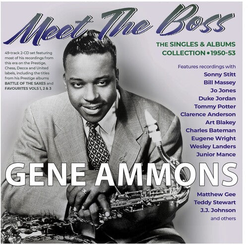Gene Ammons: Meet The Boss: The Singles & Albums Collection 1950-53 - CD