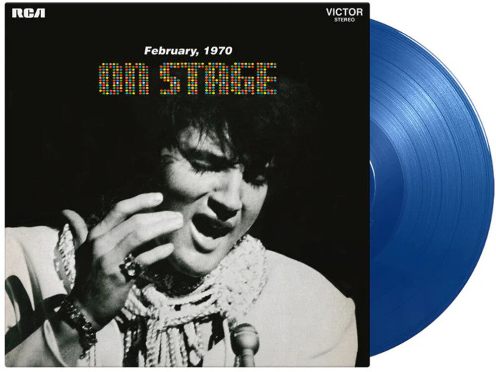 Elvis Presley- On Stage: February 1970 [180g Blue] { VINYL LP }