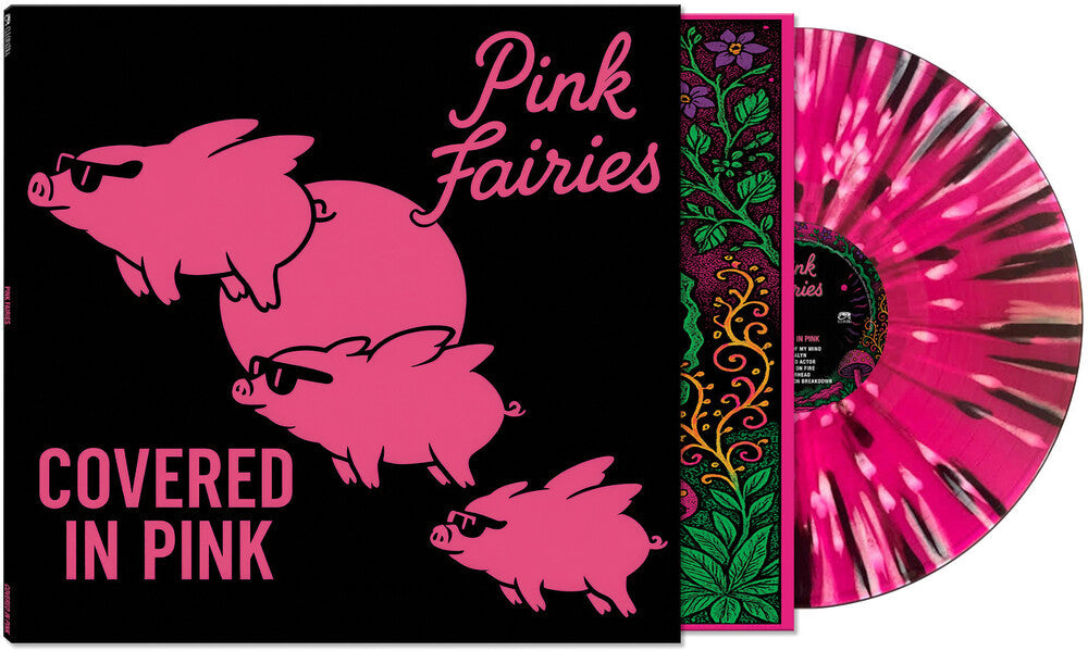 Pink Fairies- Covered in Pink [Splatter Vinyl] { VINYL LP }