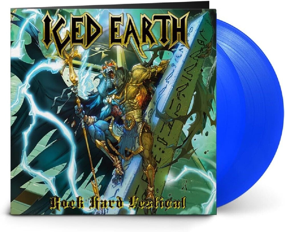 Iced Earth- Rock Hard Festival - Ltd Transparent Blue Vinyl { VINYL LP }
