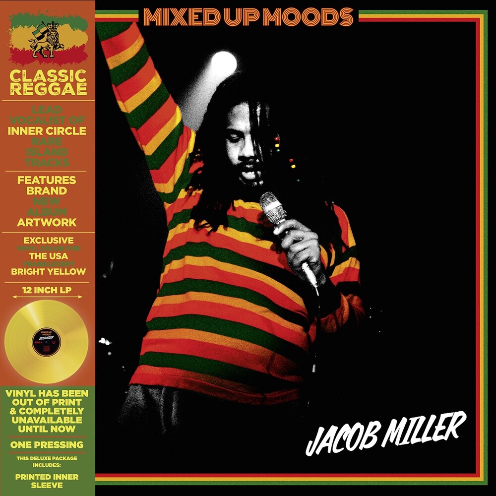 Jacob Miller- Mixed Up Moods - Yellow [Colored Vinyl] [Deluxe] [Limited Edition] (Ylw) { VINYL LP }