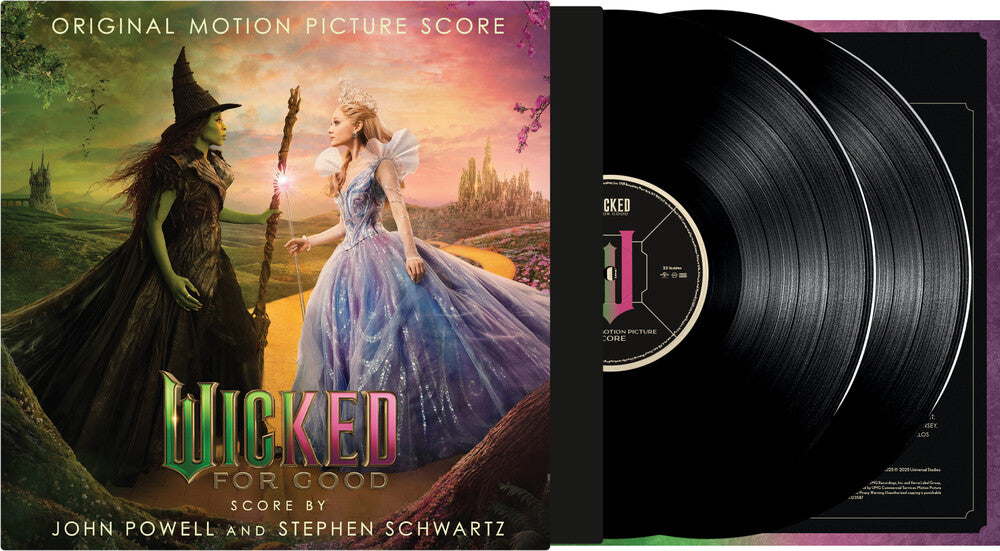John Powell/Stephen Schwartz- Wicked: For Good (The Original Motion Picture Score) [2 LP] { VINYL LP }