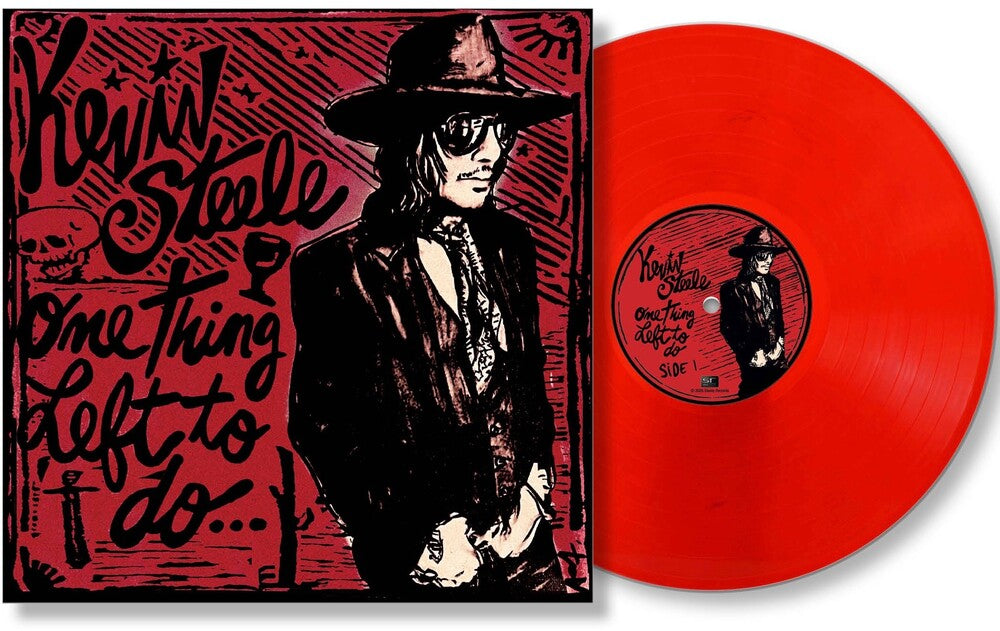 Kevin Steele- One Thing Left To Do - Red [Colored Vinyl] [Limited Edition] (Red) { VINYL LP }