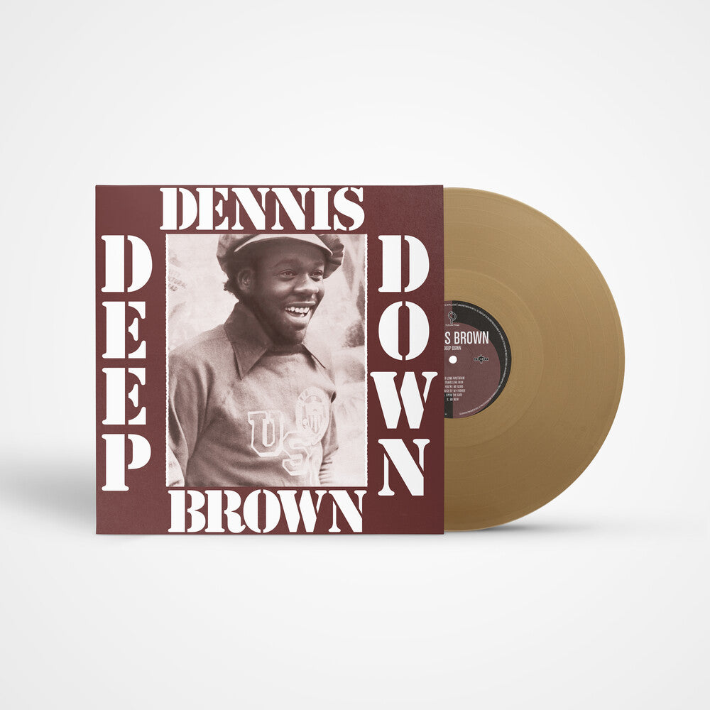 Dennis Brown- Deep Down [Gold Colored Vinyl] (50th Anniversary Remastered Reissue) { VINYL LP }