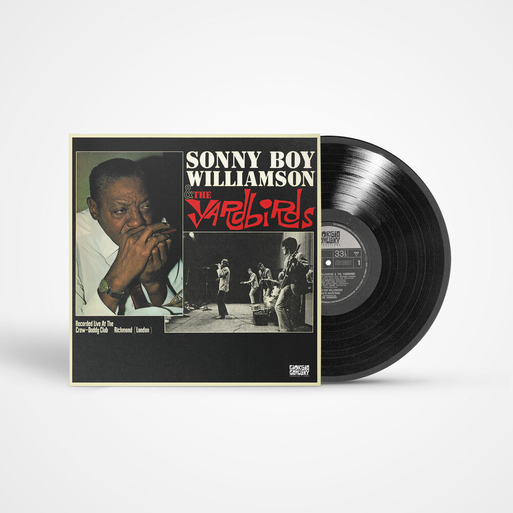 Sonny Williamson  Boy / Yardbirds- Recorded Live At The Craw-Daddy Club Richmond { VINYL LP }