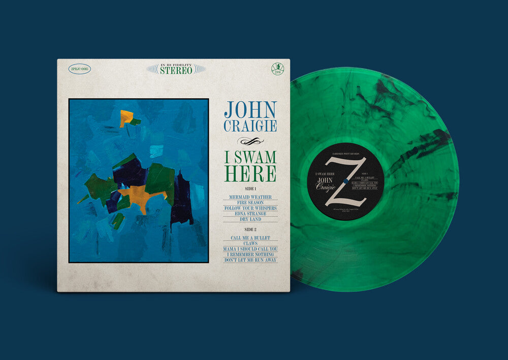 John Craigie- I Swam Here [Indie Exclusive] Green [Colored Vinyl] (Grn) [Limited Edition] [Indie Exclusive] { VINYL LP }