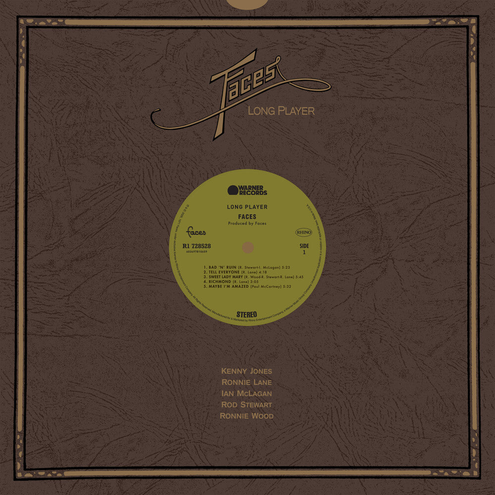 Faces- Long Player (SYEOR 2026) [Limited Edition] { VINYL LP }