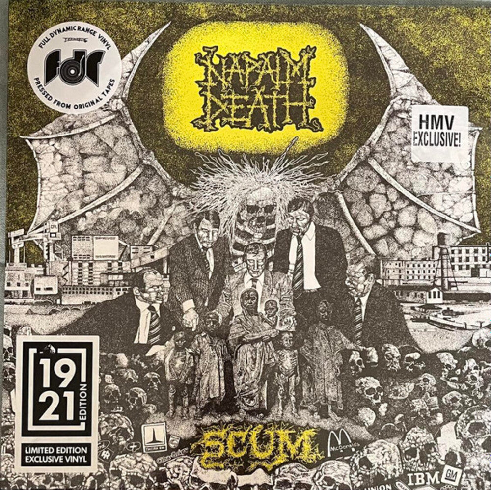 Napalm Death- Scum - White Vinyl [Colored Vinyl] (Wht) (Uk) { VINYL LP }