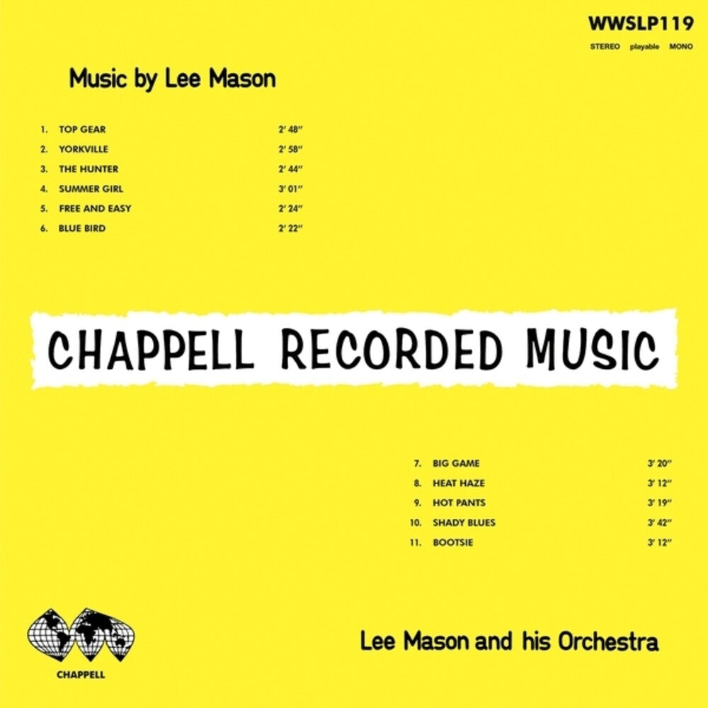 Lee Mason- Music By Lee Mason (1971) { VINYL LP }