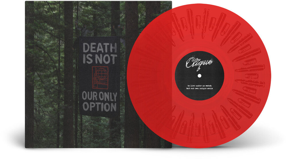 Clique- Death Is Not Our Only Option [Clear Vinyl] (Red) { VINYL LP }