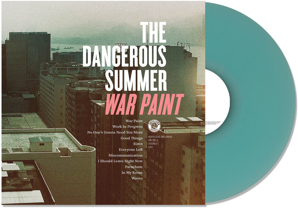 Dangerous Summer- War Paint - Blue (Blue) [Colored Vinyl] { VINYL LP }