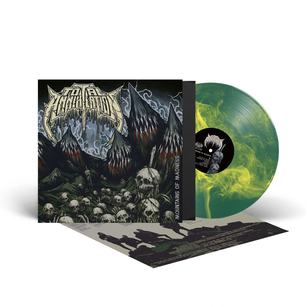 Total Annihilation- Mountains Of Madness - Green/Yellow [Colored Vinyl] (Grn) { VINYL LP }