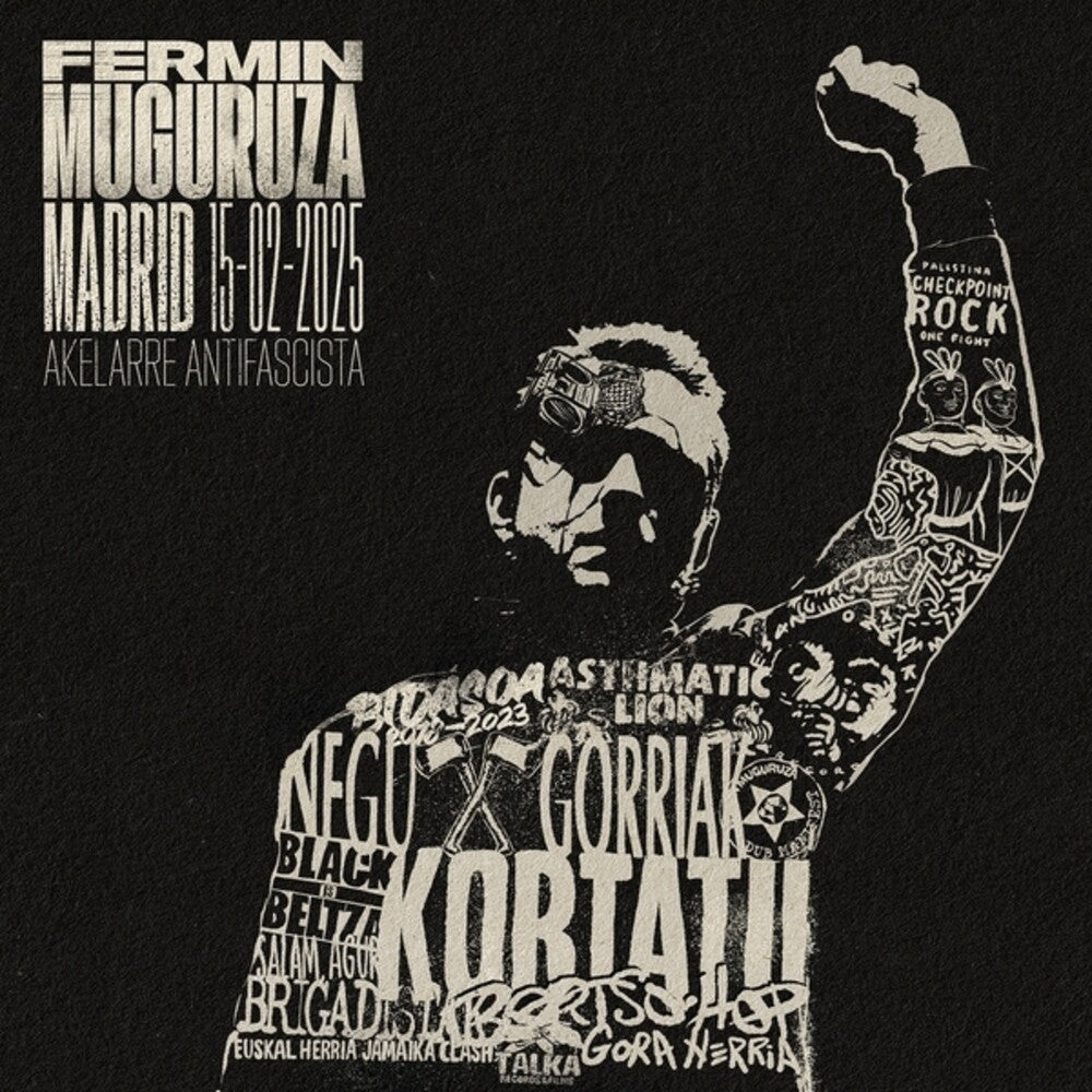 Fermin Muguruza- Madrid 15-02-2025: Akelarre Antifacista { VINYL LP }