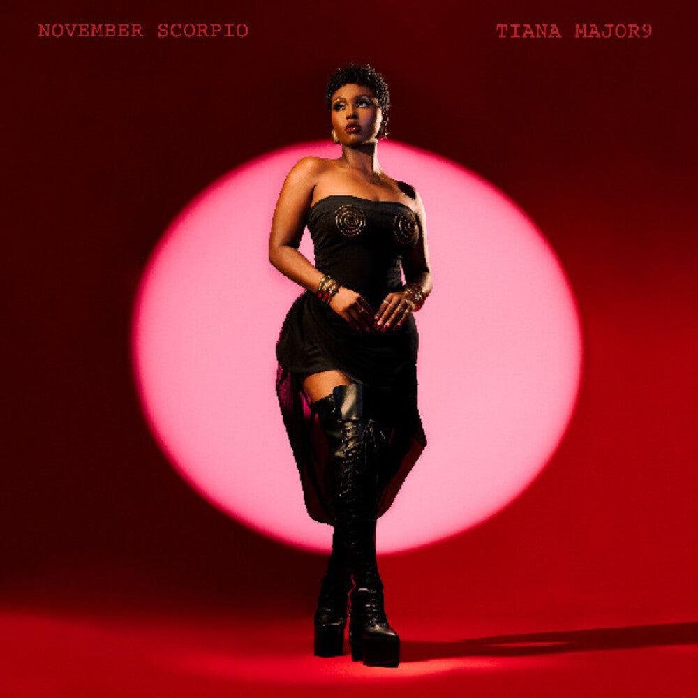 Tiana Major9- November Scorpio [Clear Vinyl] (Red) { VINYL LP }