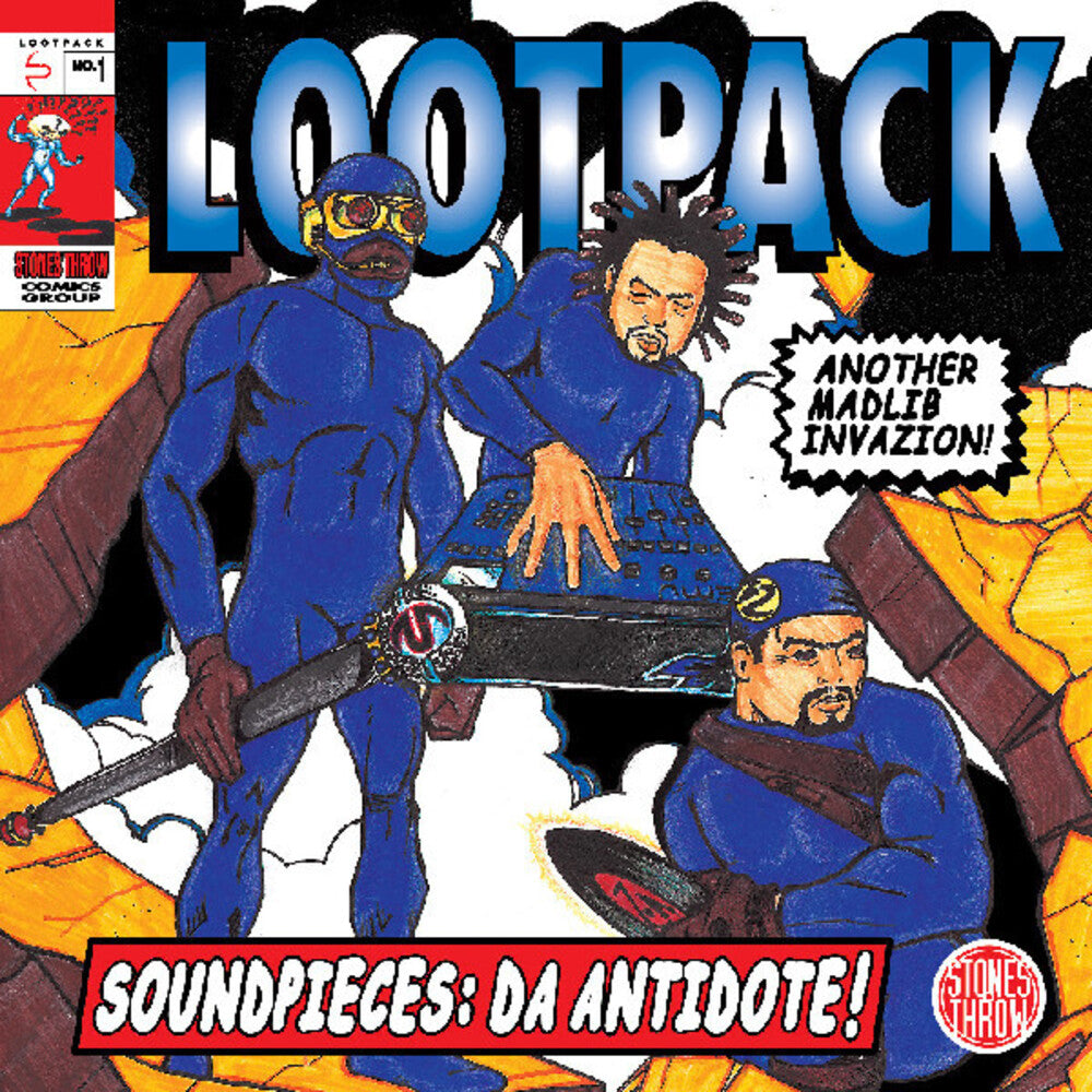 Lootpack- Soundpieces: Da Antidote (Blue) [Colored Vinyl] (Red) (Ylw) { VINYL LP }