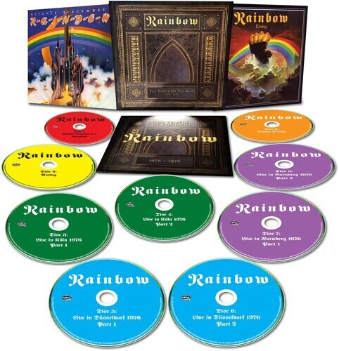 Ritchie Blackmore's Rainbow: Temple Of The King: Rainbow 1975-1976 - 9CD Boxset - CD