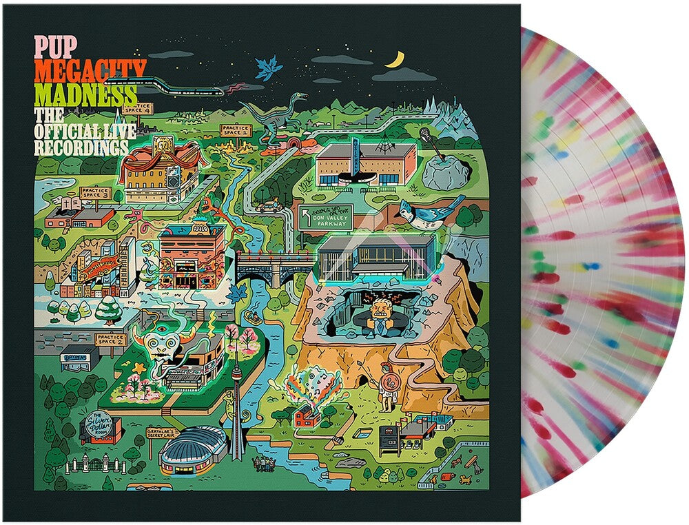 Pup- Megacity Madness (The Official Live Recordings) [Multicolor Splatter LP] { VINYL LP }
