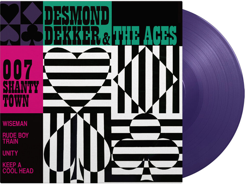 Desmond Dekker  & The Aces- 007 Shanty Town [Colored Vinyl] [Limited Edition] [180 Gram] (Purp) (Hol) { VINYL LP }